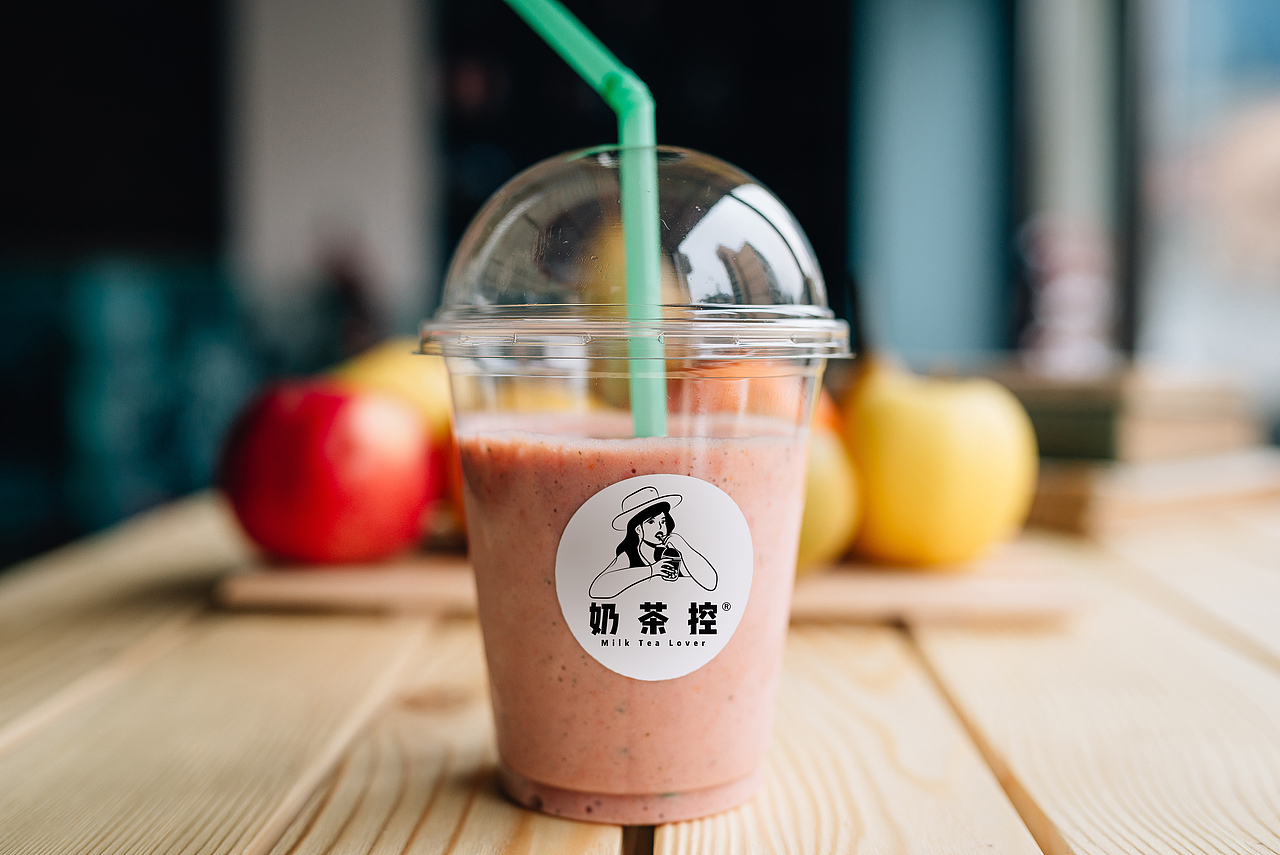 奶茶店Logo设计
