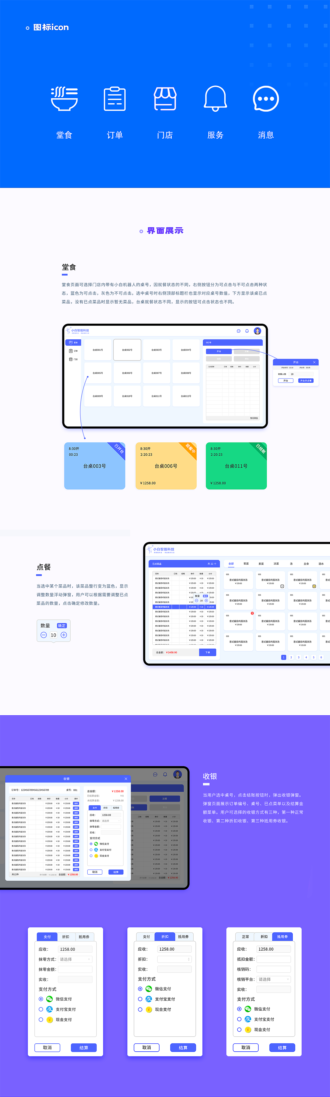 餐桌智媒体 白小二智能机器人项目汇总