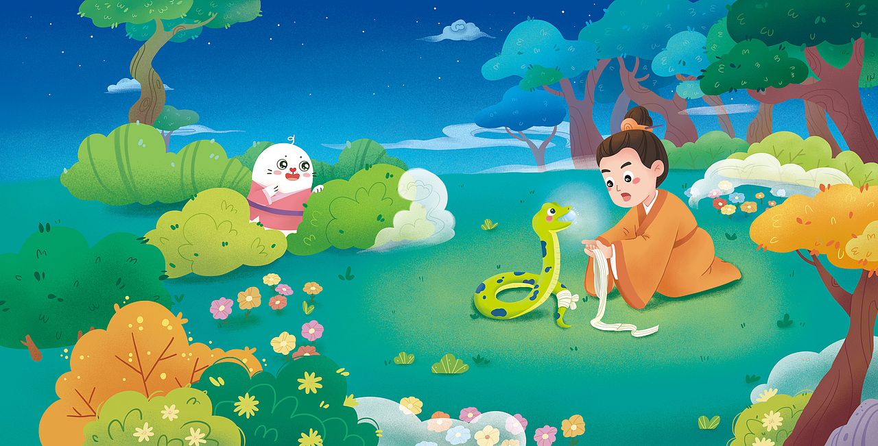 课件插画（图ZMzY4MjA0NTUy） - 儿童插画 - 站酷设计师木星插画工作室原创素材 - 站酷ZCOOL