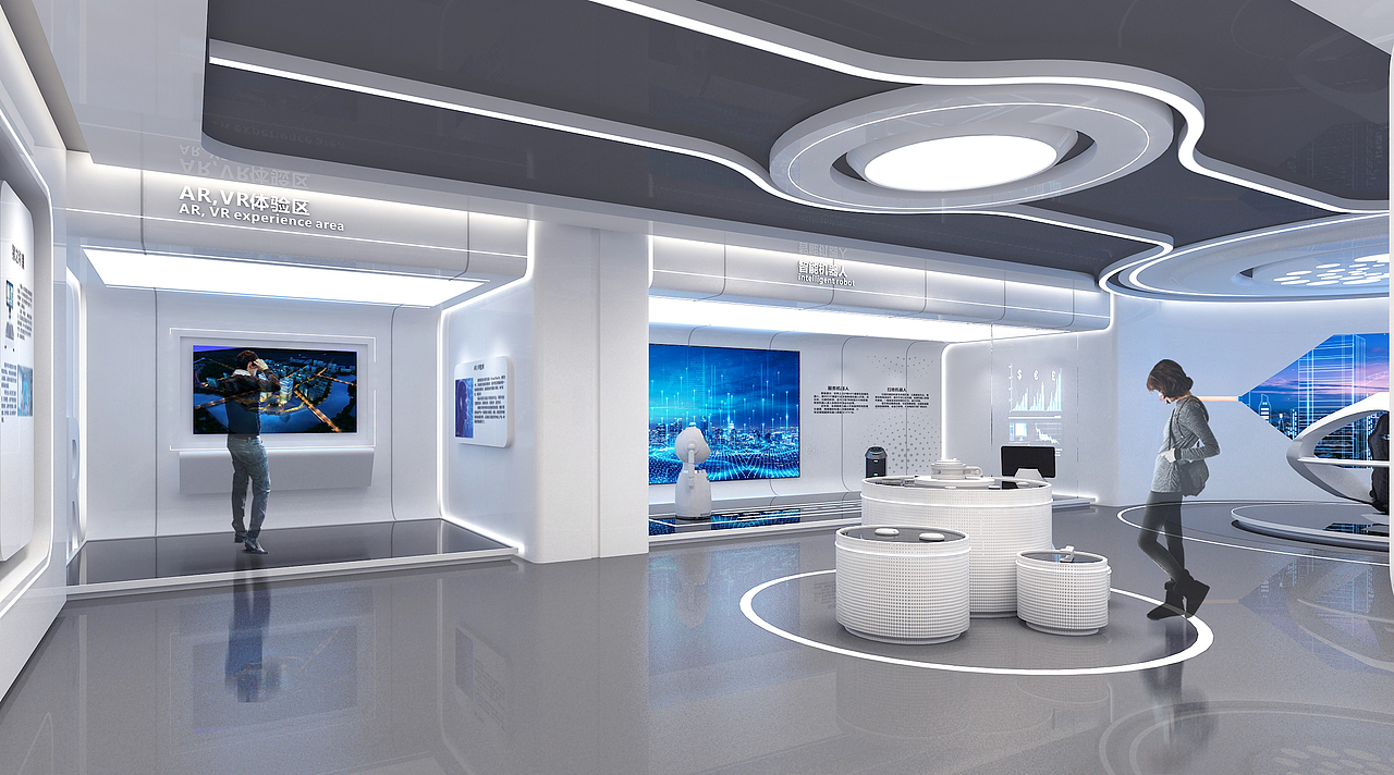 科技展厅,多媒体展厅,