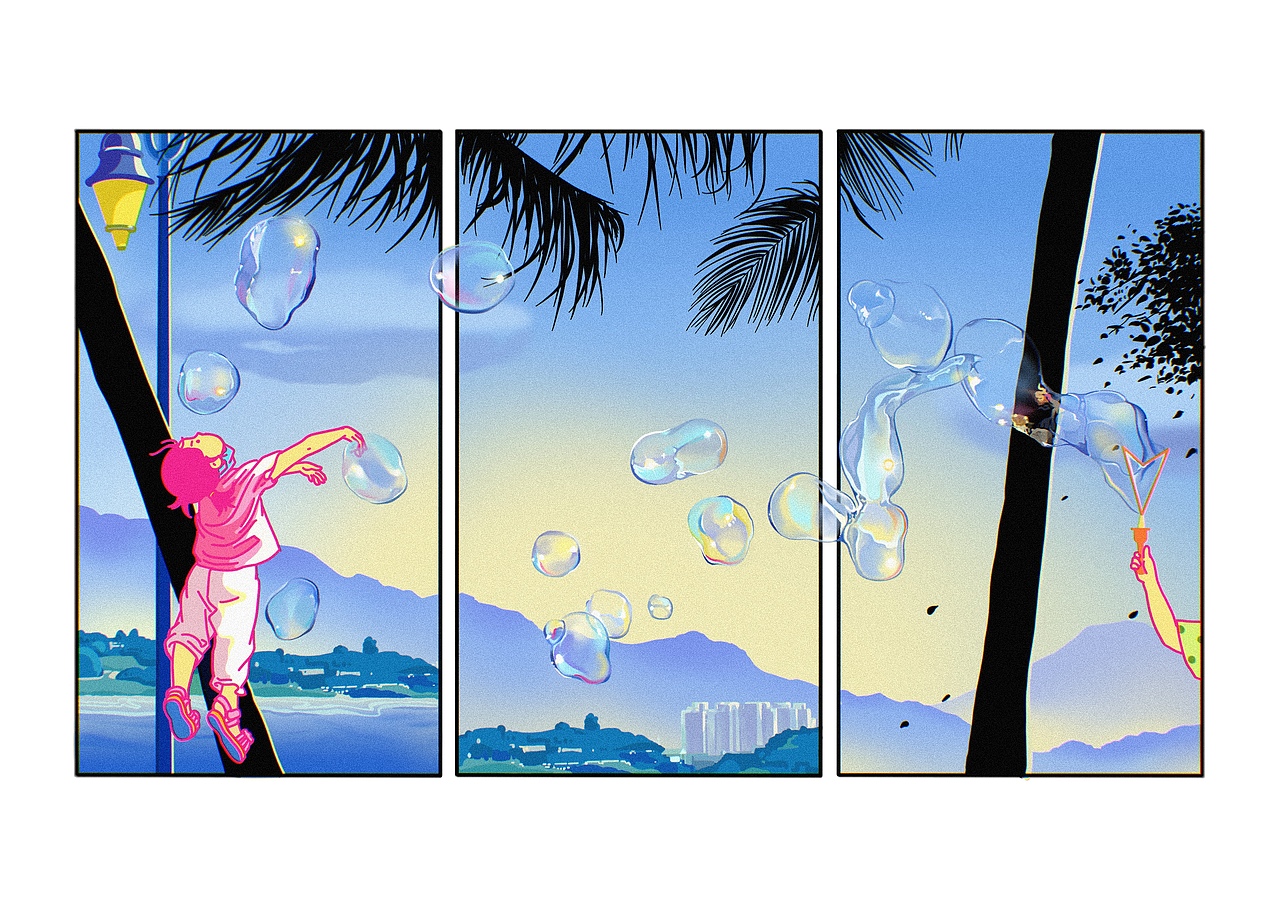 2022插画合集（图ZMzI2NTQzMjYw） - 新锐潮流插画 - 站酷设计师Z加MEI原创素材 - 站酷ZCOOL