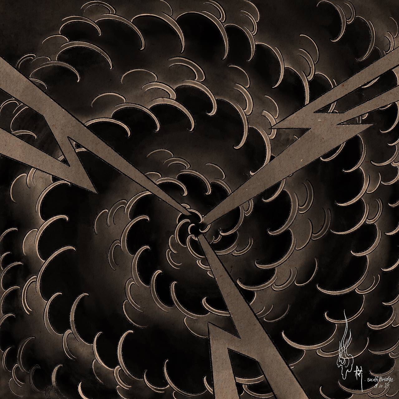 水浪的不同组成