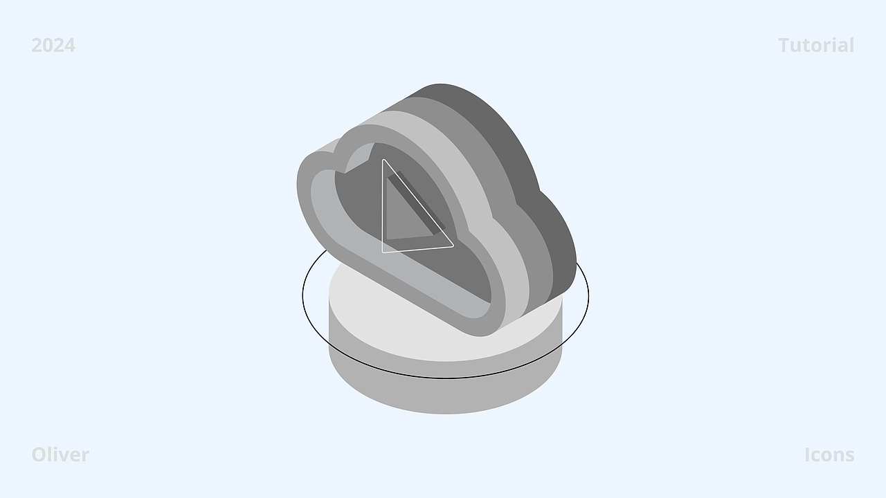 【一步步来】B端等距质感图标教程（图ZMzY4ODM0NjY0） - 图标 - 站酷设计师OOOOOOOLIVER原创素材 - 站酷ZCOOL