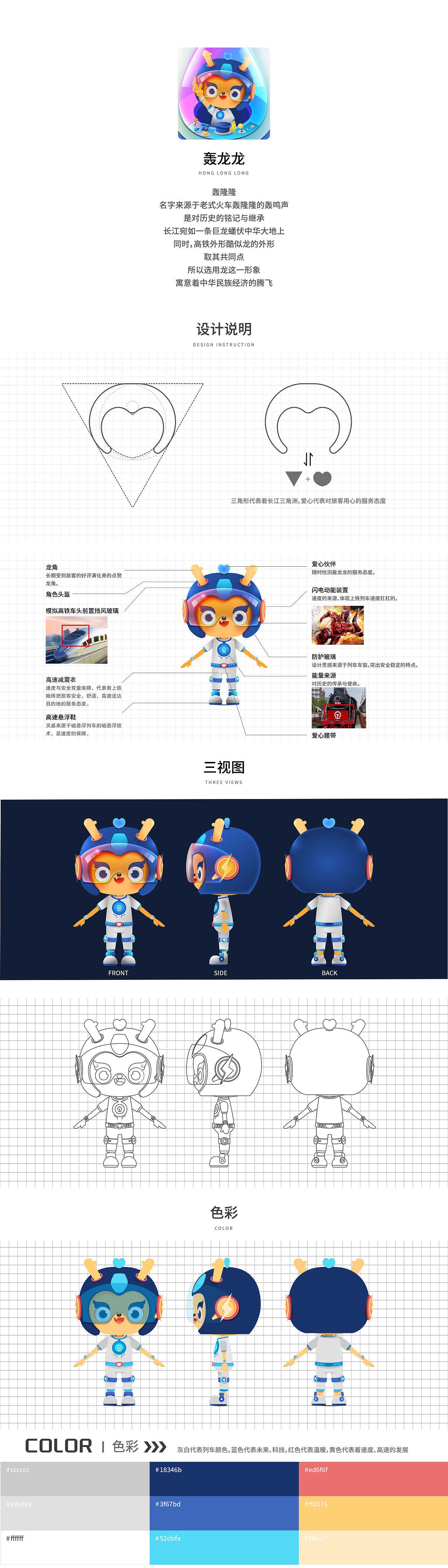 长三角文创品牌ip设计-轰龙龙（图ZMzM1NTYzMjg0） - IP形象 - 站酷设计师凡尘1原创素材 - 站酷ZCOOL