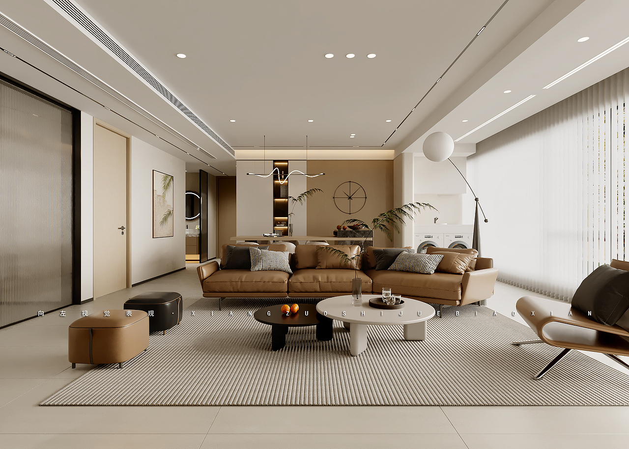 奶油风效果图案例