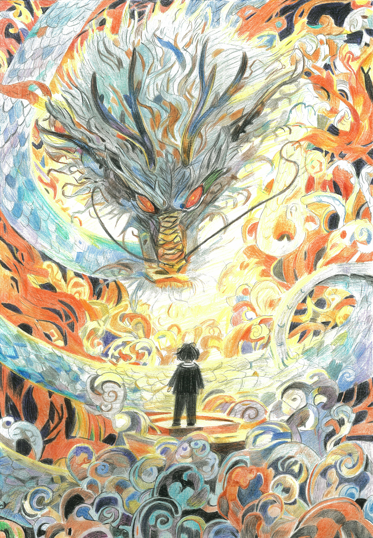 2024年”画龙点睛“美术作品