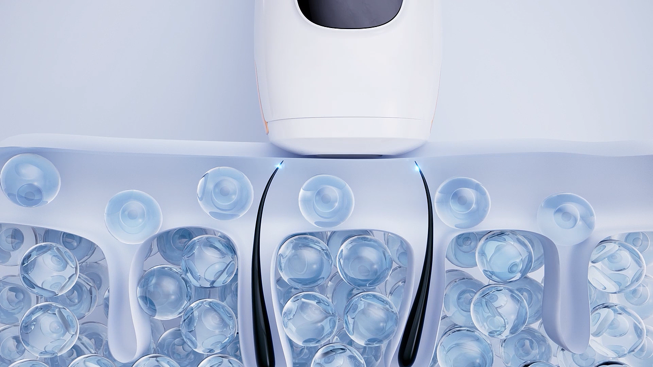 冰点脱毛仪三维动态展示（图ZMzA4MDY4NTk2） - 动画/影视 - 站酷设计师Xerix原创素材 - 站酷ZCOOL