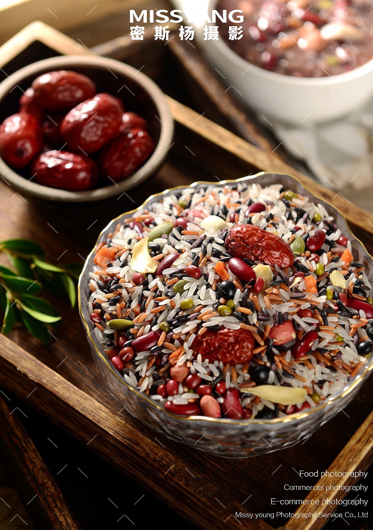 五谷杂粮绿豆红豆荞麦大米红米|美食摄影|×郑州密斯杨