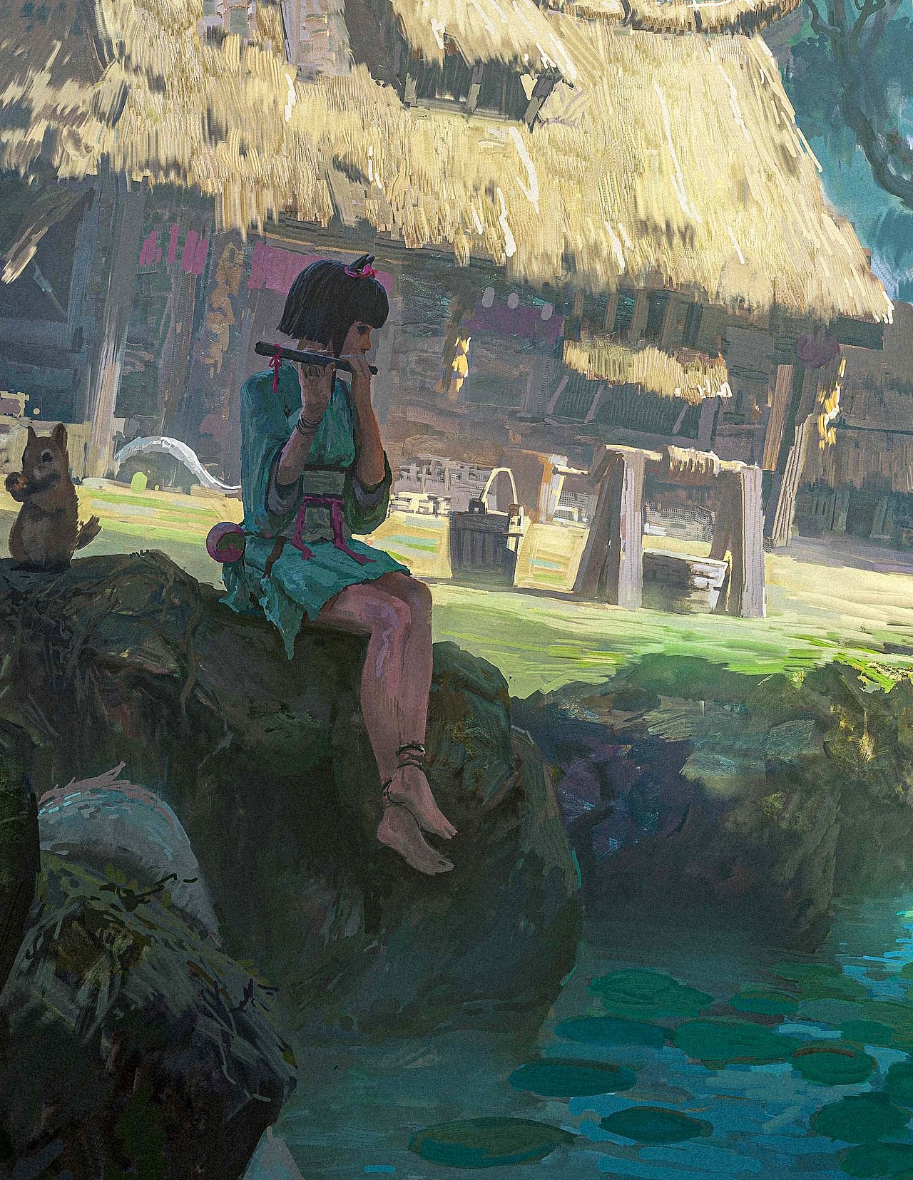 《云天漫记》系列插画合集5-龙年大吉