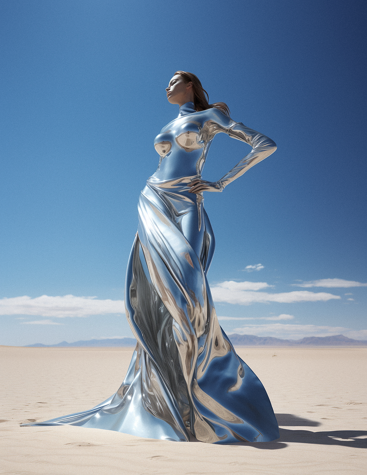 AI提示工程师+PS beta创成式填充+后期修图时尚摄影