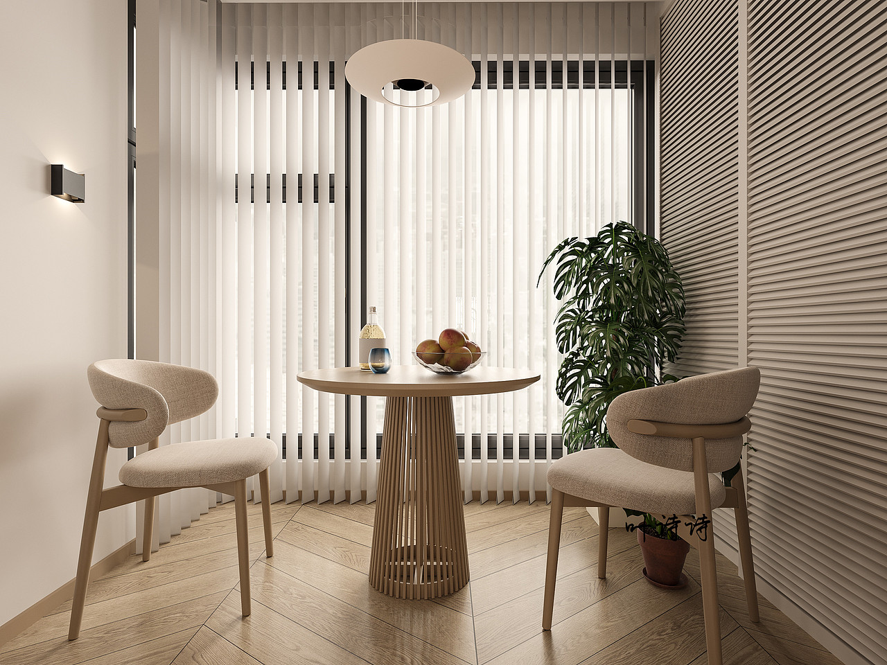 现代极简风,空间干净纯粹