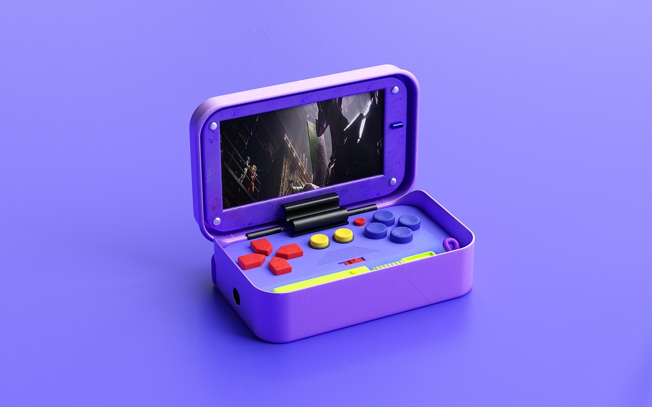 破烂小游戏机（图ZMzI1MzYxMTY0） - 产品 - 站酷设计师B加选手原创素材 - 站酷ZCOOL