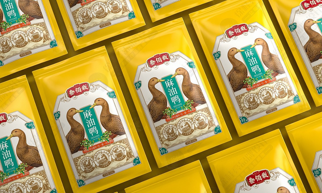 叁佰载德州五香扒鸡——徐桂亮品牌设计！（图ZMzAyMjc1Mzg4） - 包装 - 站酷设计师徐桂亮品牌设计原创素材 - 站酷ZCOOL