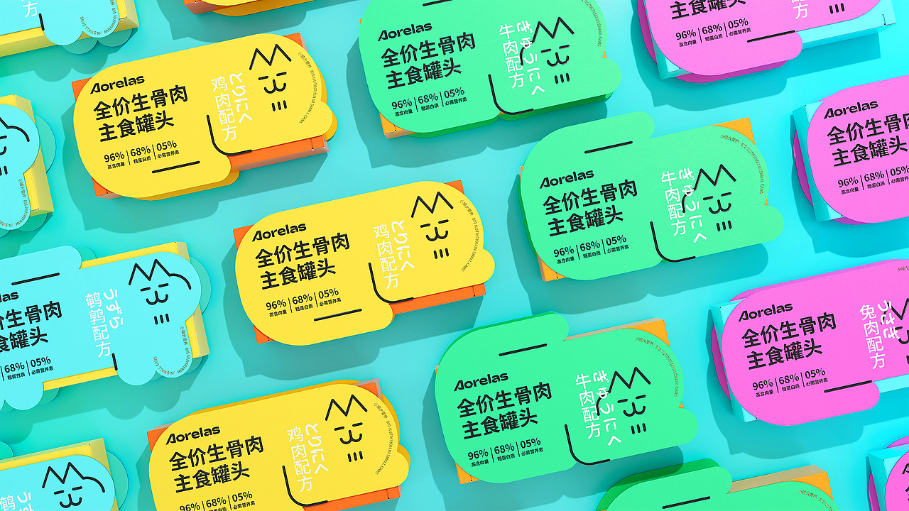 猫粮主食罐头包装全案设计/ LOGO/包装设计(图ZMzIzOTE2MTY4) - 包装 - 站酷设计师卢帅品牌设计原创素材 - 站酷ZCOOL