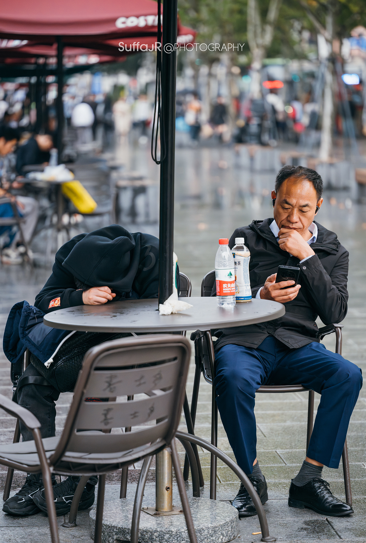 街头摄影 上海滨江之间