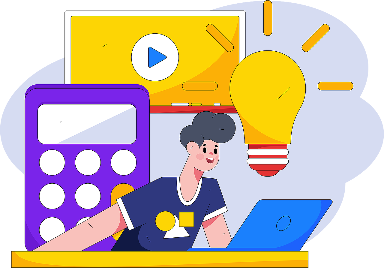 「小洋丁插画」孟菲斯风格插画分享-商务&教育