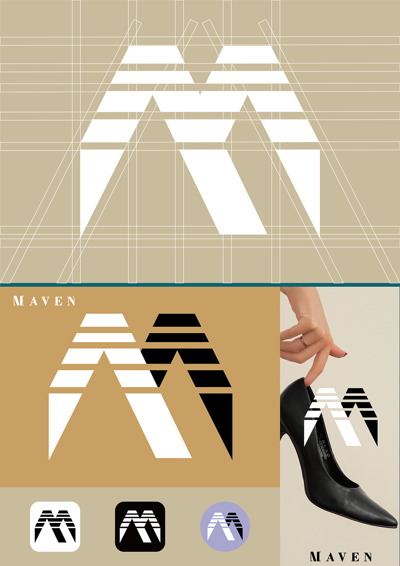 品牌设计“时尚女性必备:Maven高端鞋品牌”