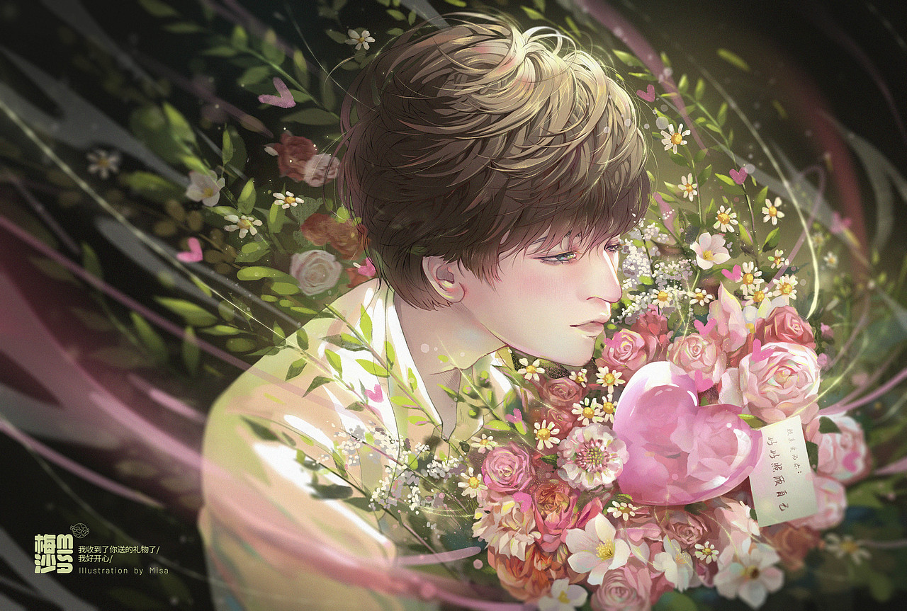 《告白，自白》（一）（图ZMzA4ODA4MjY0） - 艺术插画 - 站酷设计师梅沙misa原创素材 - 站酷ZCOOL