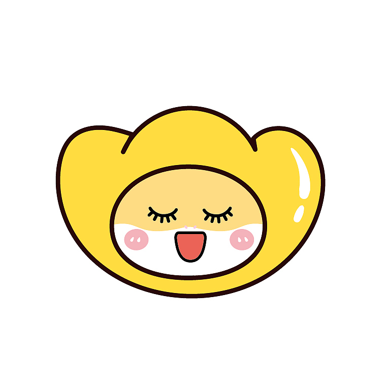 水果系列祝福蛇卡通可爱插画手绘图片素材头像