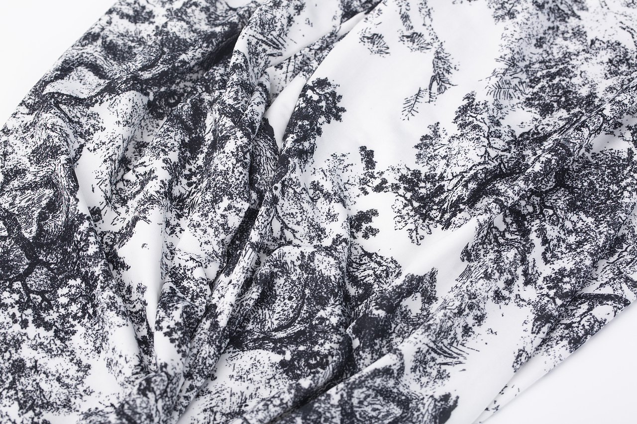 国潮水墨画居家睡衣