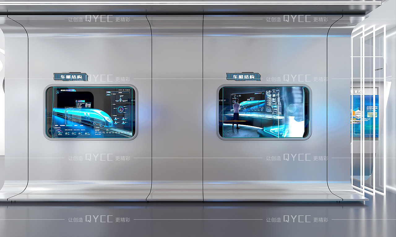 科技企业展厅设计-物联网科技展厅