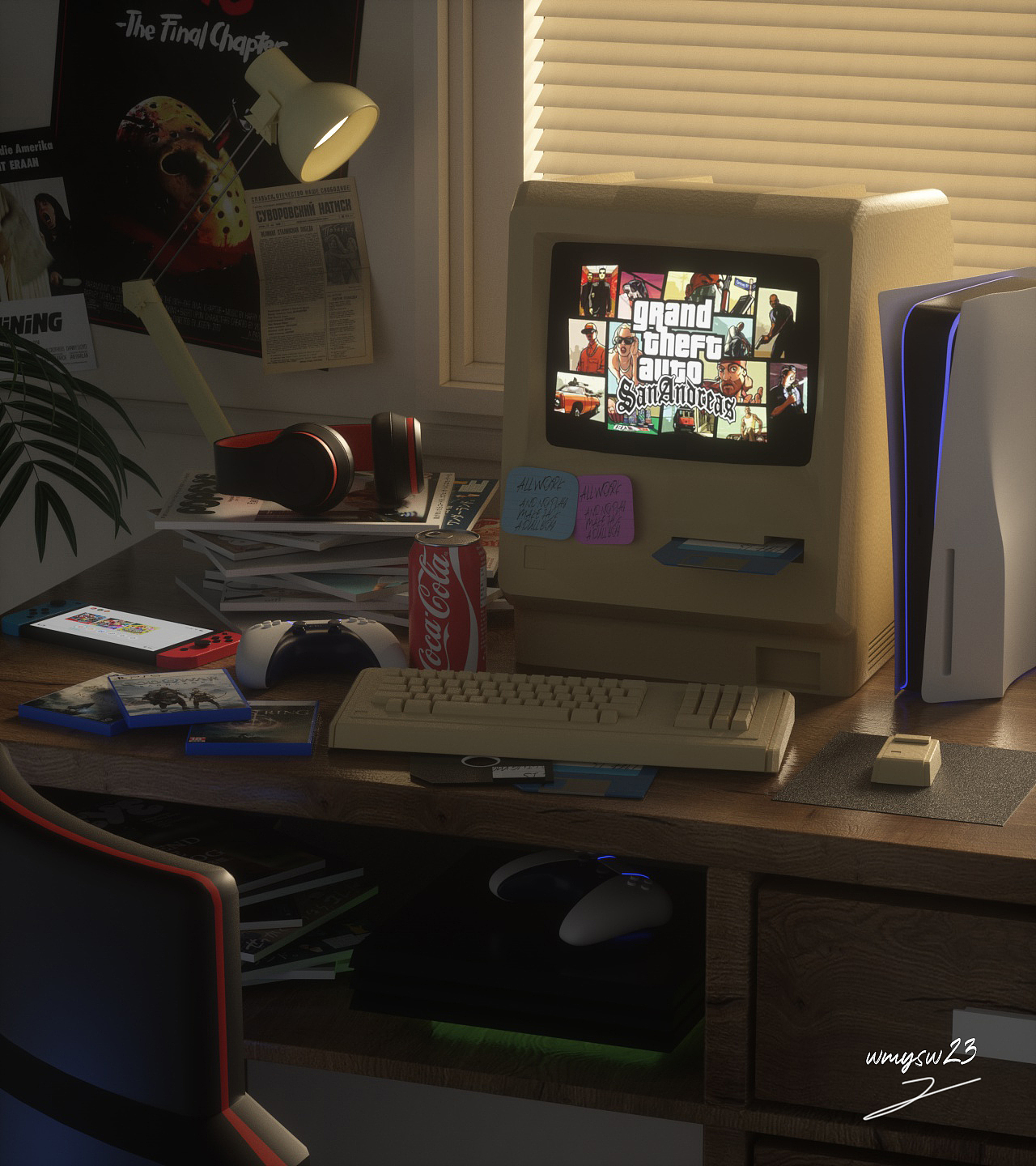 C4D 桌面場景 一些奇思妙想（圖ZMzQwNjQ5NDg4） - 其他三維 - 站酷設計師維克多宇果原創(chuàng)素材 - 站酷ZCOOL