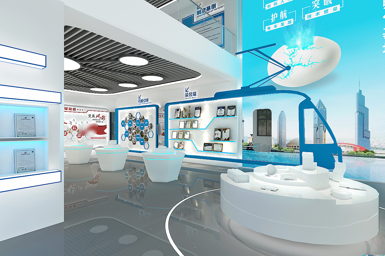 南京新城现代有轨电车展厅（图ZMzMzMTk2NzIw） - 展陈设计 - 站酷设计师一一一灰调调o原创素材 - 站酷ZCOOL