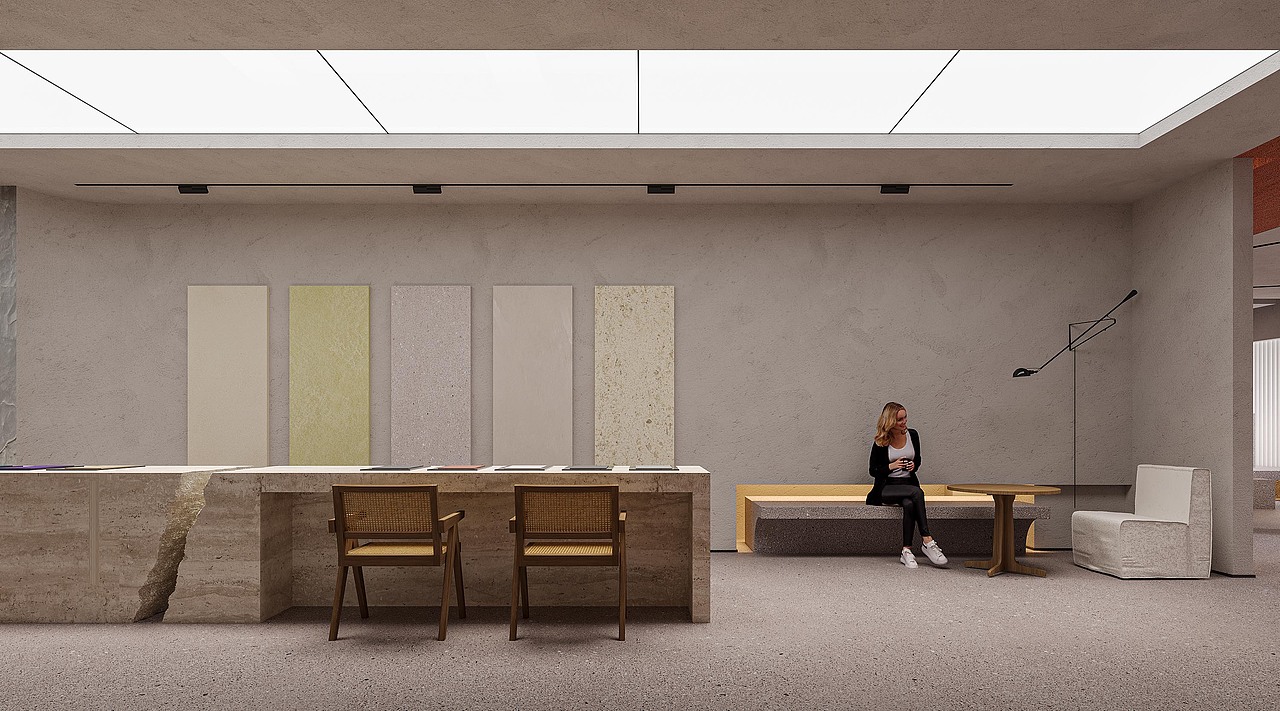 DEFIN DESIGN | 艺术漆展厅（图ZMzU2NjcxMzEy） - 商业空间设计 - 站酷设计师DEFINDESIGN常涛原创素材 - 站酷ZCOOL