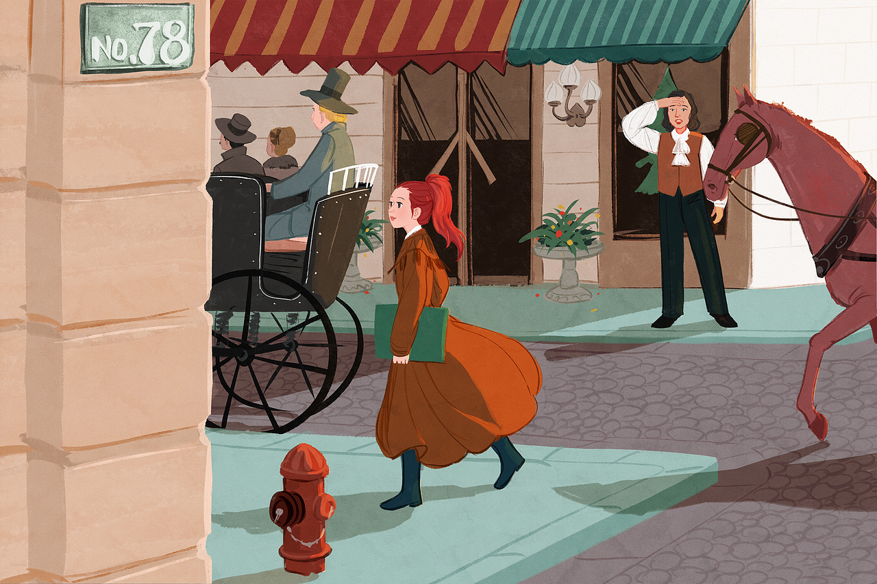 国外小说（图ZMzM0MDAwMzky） - 单幅漫画 - 站酷设计师麦之浪文化原创素材 - 站酷ZCOOL