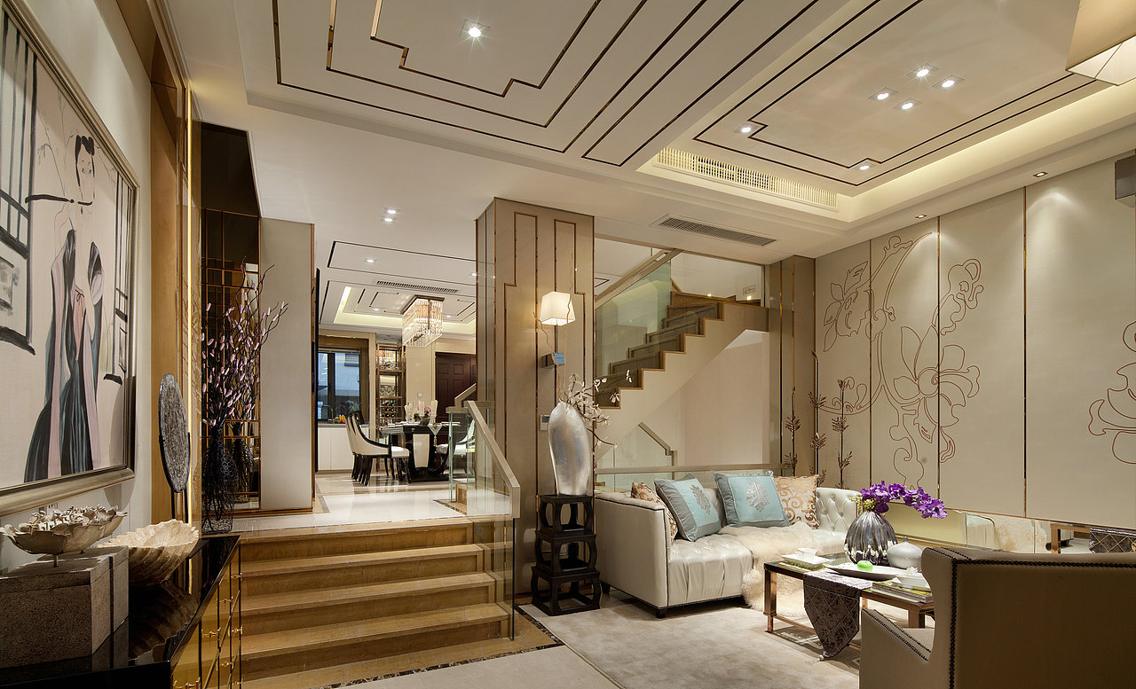 中式风格(三层别墅)