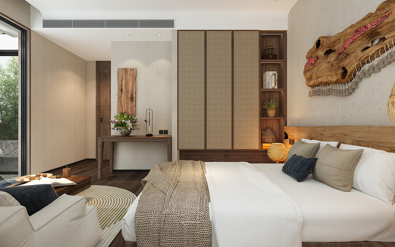 曲靖样板房设计|后海御龙湾样板房设计