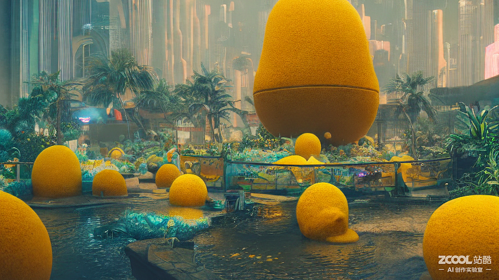 #AI创作实验室#【海绵宝宝的新世界(柠檬X海绵)】