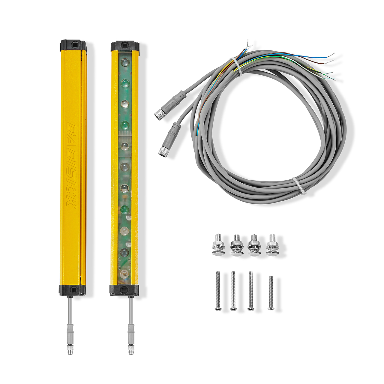 安全光栅光幕传感器产品拍摄/白底图产品拍摄/东莞