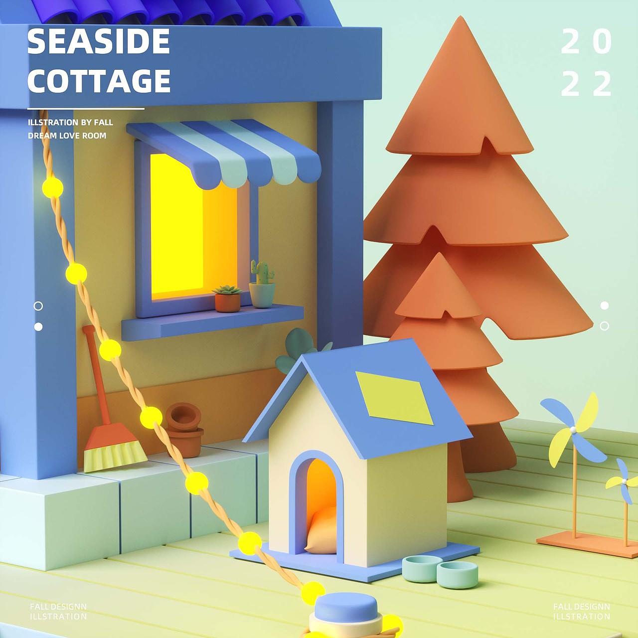 梦中小屋（图ZMzI0ODc1NTI4） - 场景 - 站酷设计师Fall还是fall原创素材 - 站酷ZCOOL