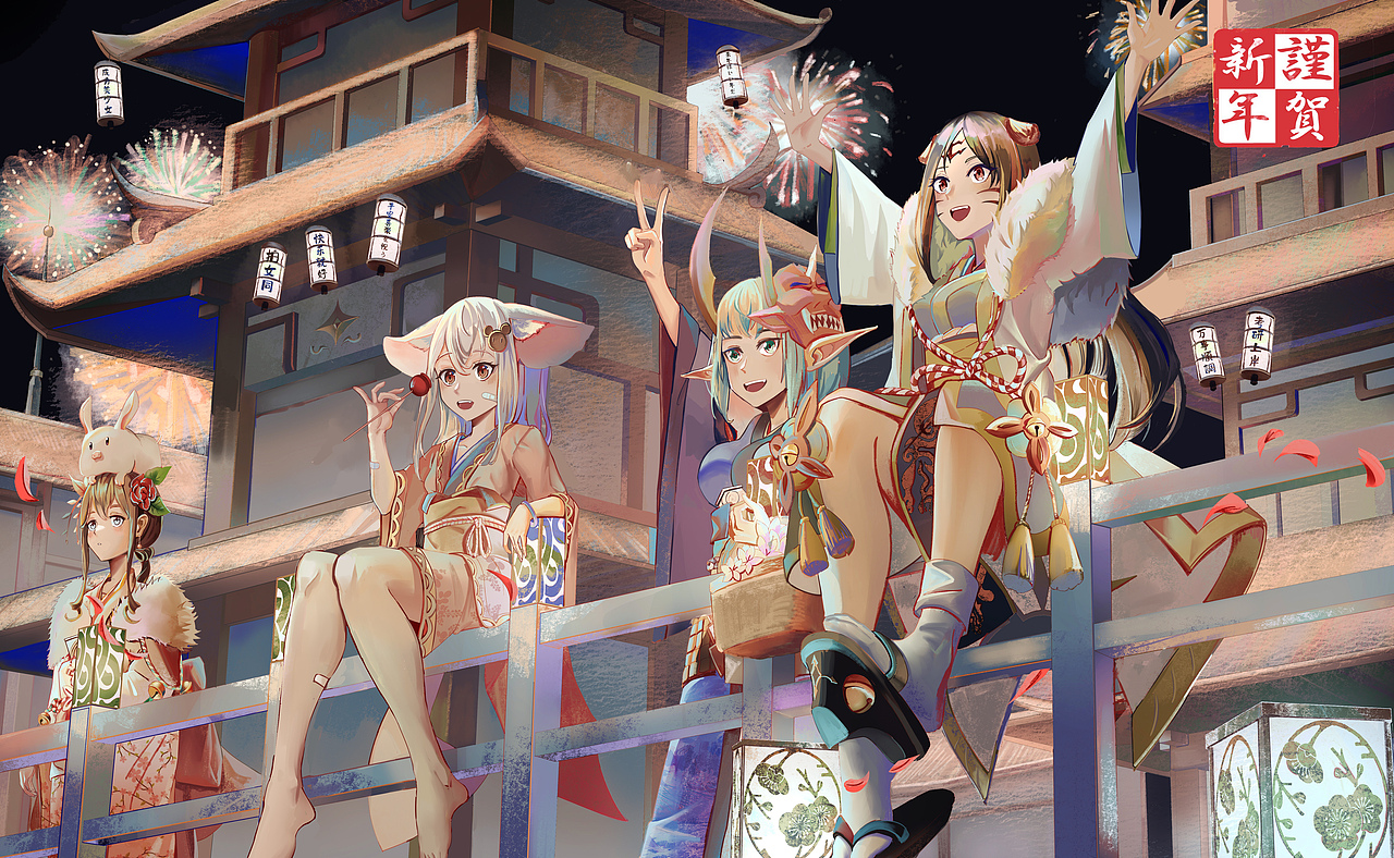 今年最近的改图以及作品