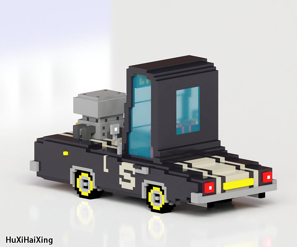 MagicaVoxel -小跑车（图ZMzU0NTc1NjQw） - 建筑/空间 - 站酷设计师虎玺海星原创素材 - 站酷ZCOOL