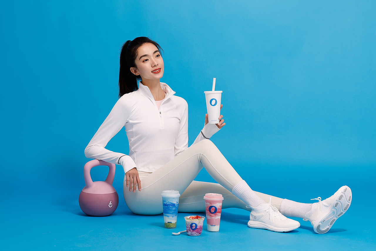 某冻酸奶想想以及酸奶拍摄