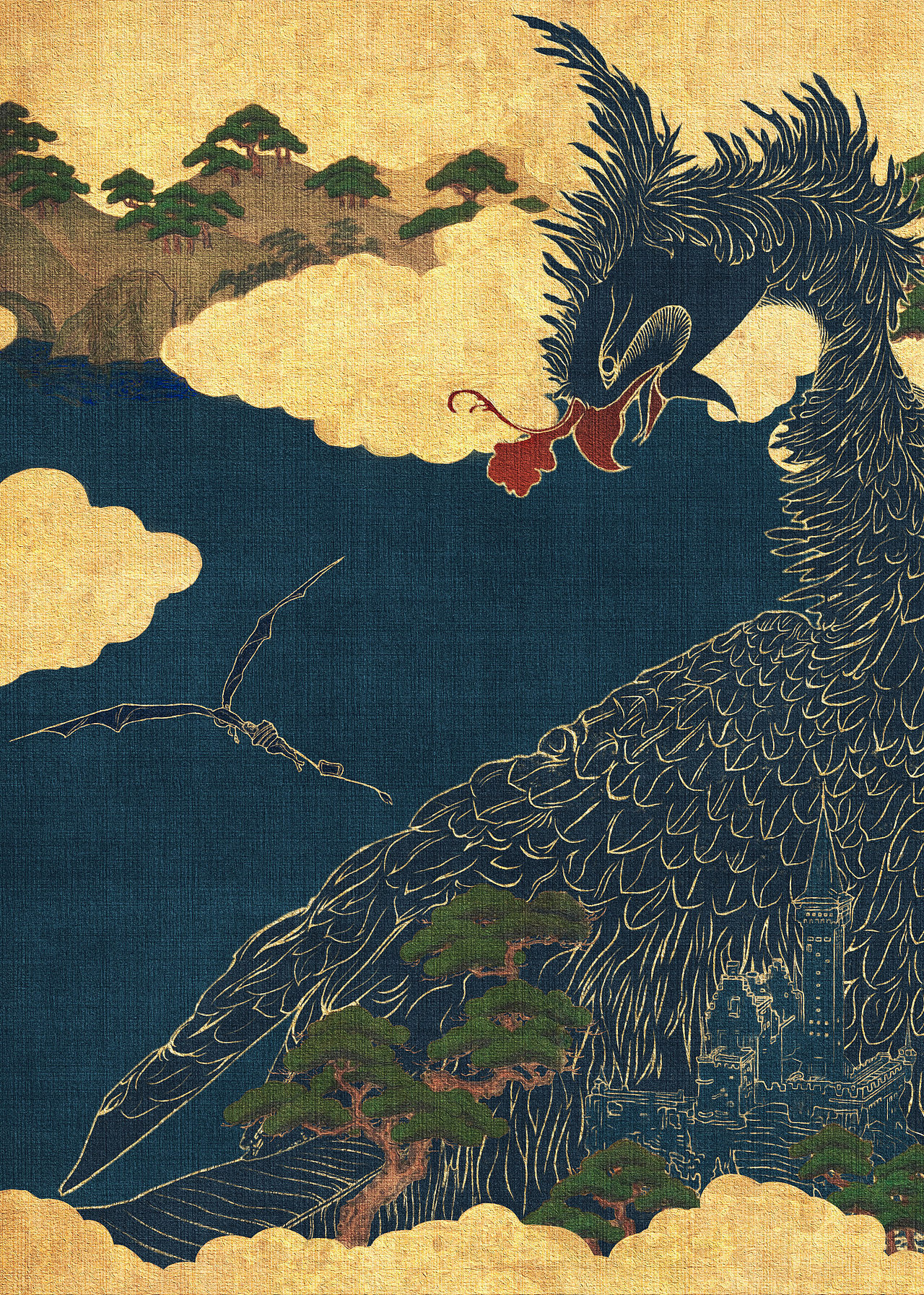 《神奇动物 邓布利多之谜》古风设计（图ZMjk2OTE1MjAw） - 海报 - 站酷设计师鹤瑀钦原创素材 - 站酷ZCOOL