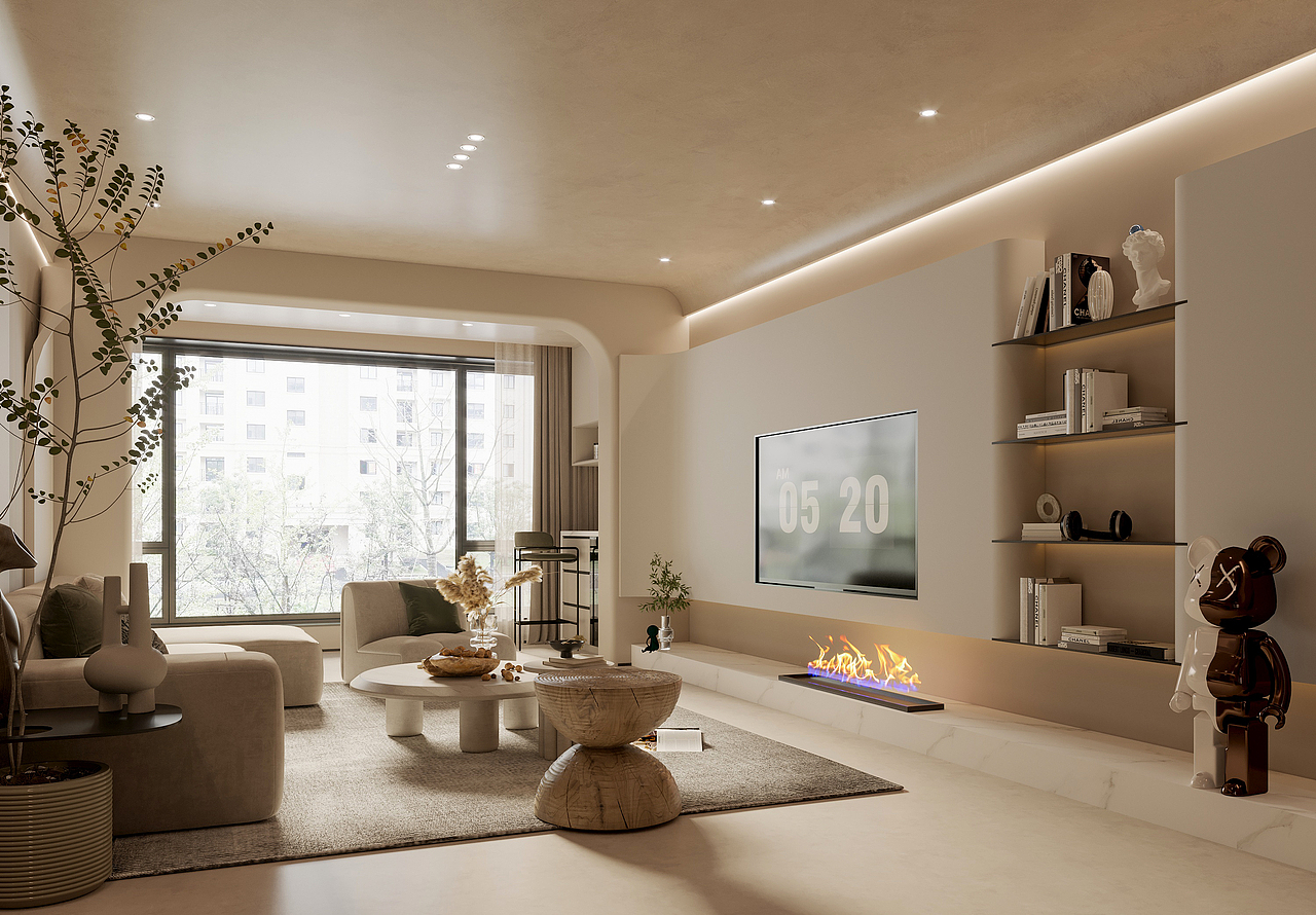 暖暖奶油风，秋日里的一抹温馨~（图ZMzIxNjk1NzA0） - 家装设计 - 站酷设计师三彩视觉原创素材 - 站酷ZCOOL