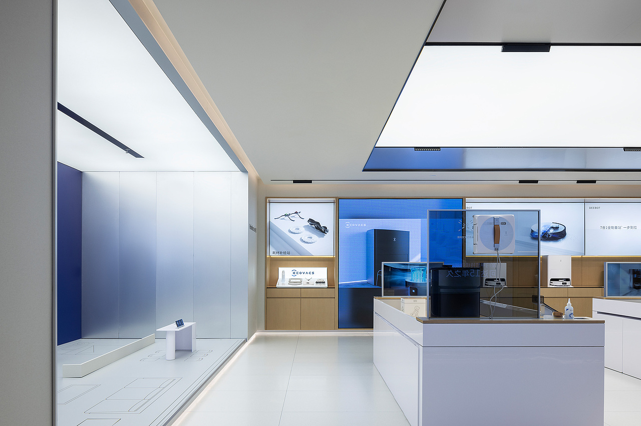 科沃斯 机器人新SI形象（图ZMzA4MDIzNzUy） - 商业空间设计 - 站酷设计师场景美学设计原创素材 - 站酷ZCOOL