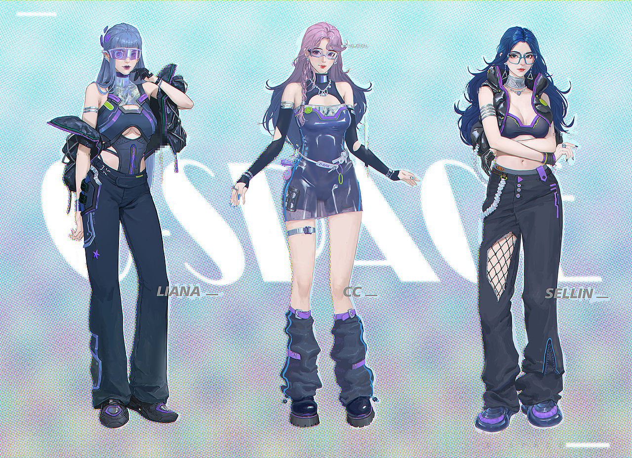 C-SPACE（图ZMzQzNzI5MzI0） - 游戏原画 - 站酷设计师Kundera原创素材 - 站酷ZCOOL