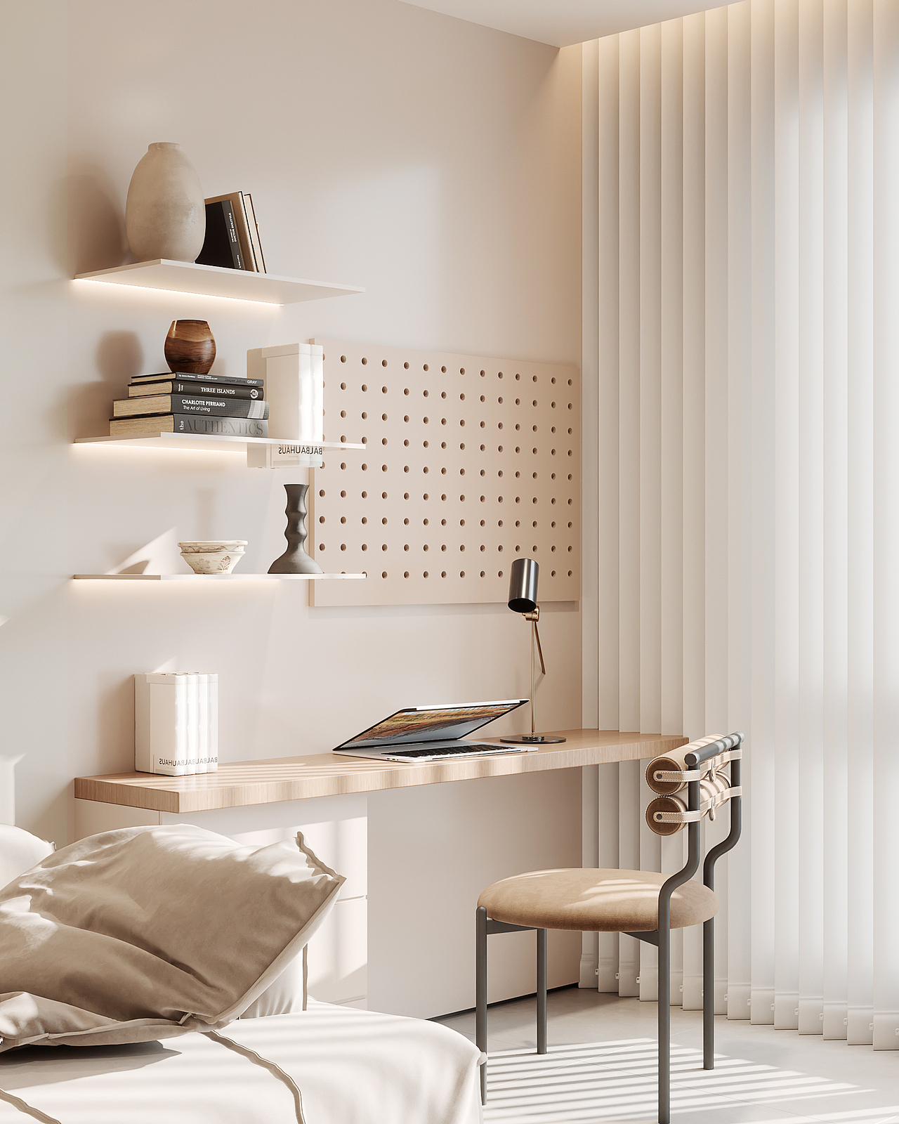 鸿烨表现|现代暖色调奶油风