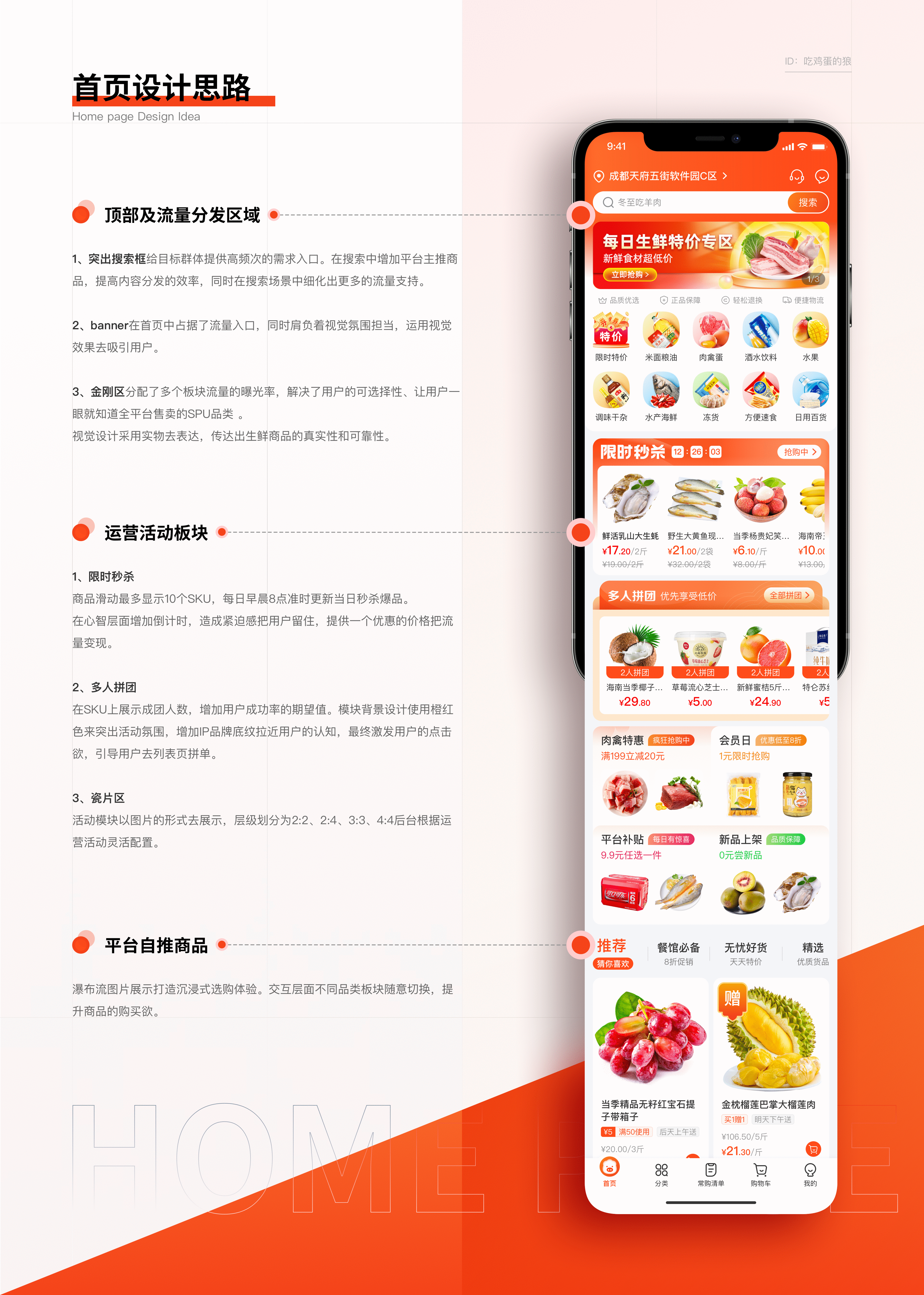 生鲜电商APP复盘总结（图ZMzAyMTg4OTcy） - APP界面 - 站酷设计师吃鸡蛋的狼原创素材 - 站酷ZCOOL