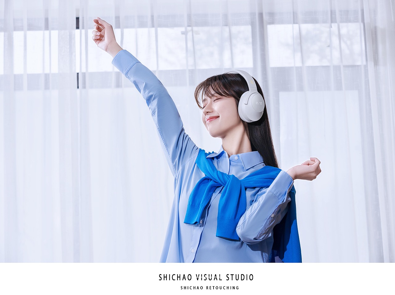 漫步者蓝牙耳机产品&人像精修