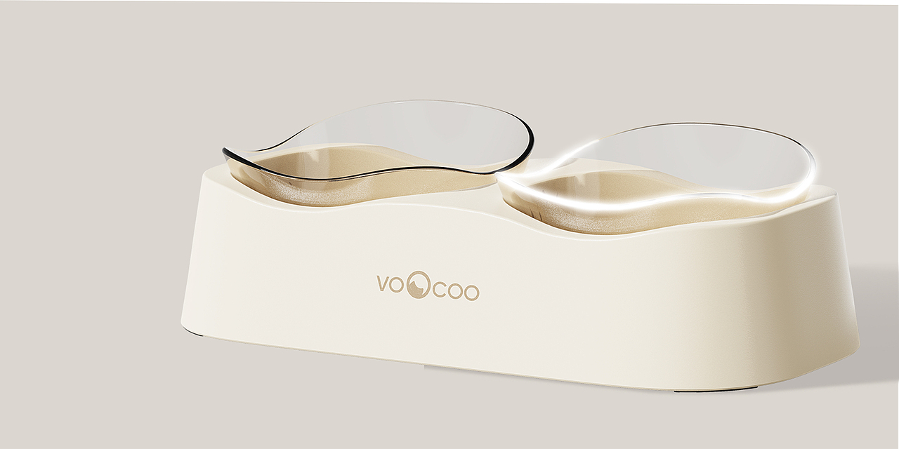 VOOCOO Wave~宠物波浪双碗（图ZMjk3OTM3NzY4） - 生活用品 - 站酷设计师VictorLance原创素材 - 站酷ZCOOL