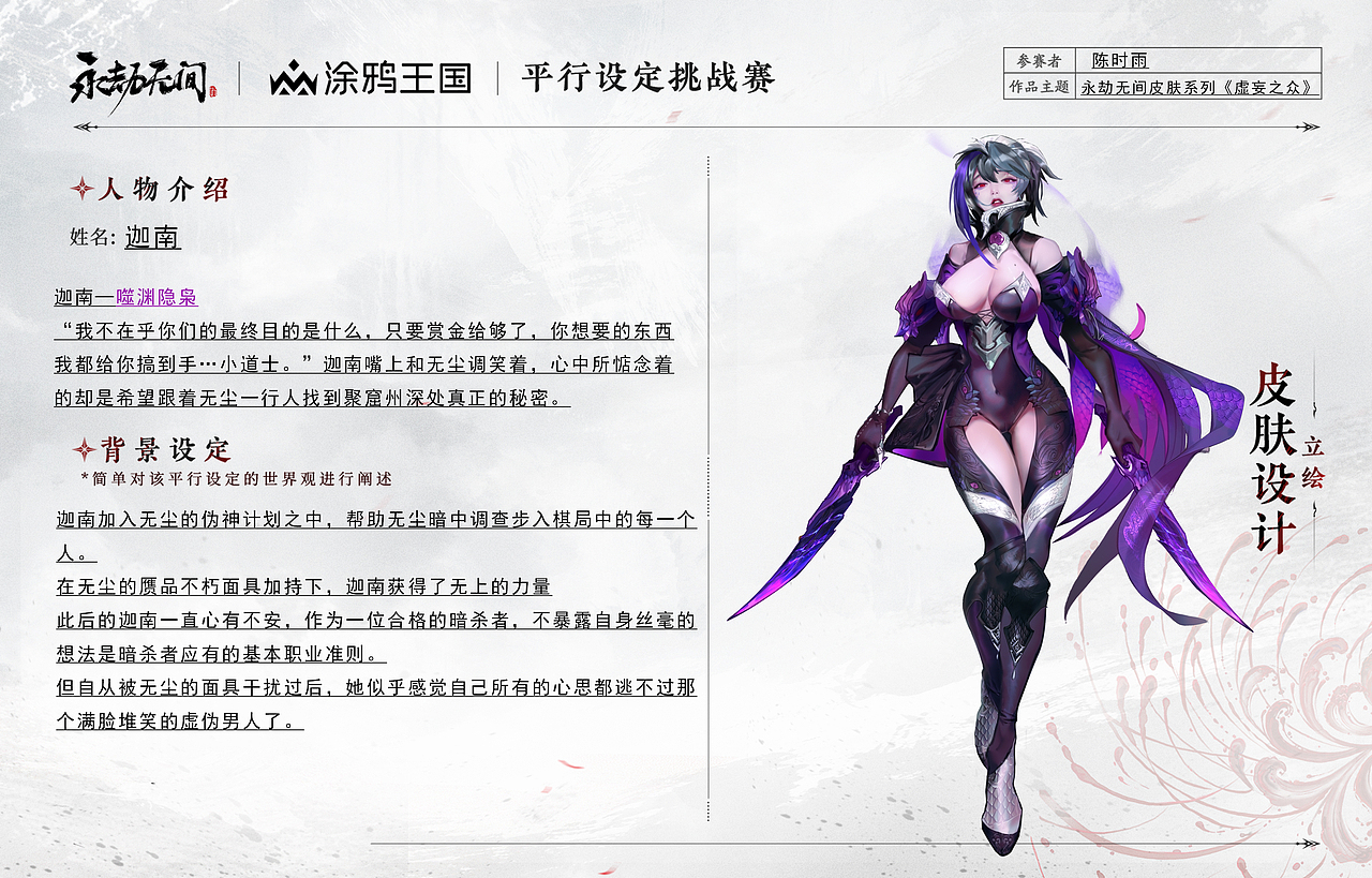 设计类 画师A（图ZMzA2ODQ4ODI0） - 游戏原画 - 站酷设计师玖九六工作室原创素材 - 站酷ZCOOL