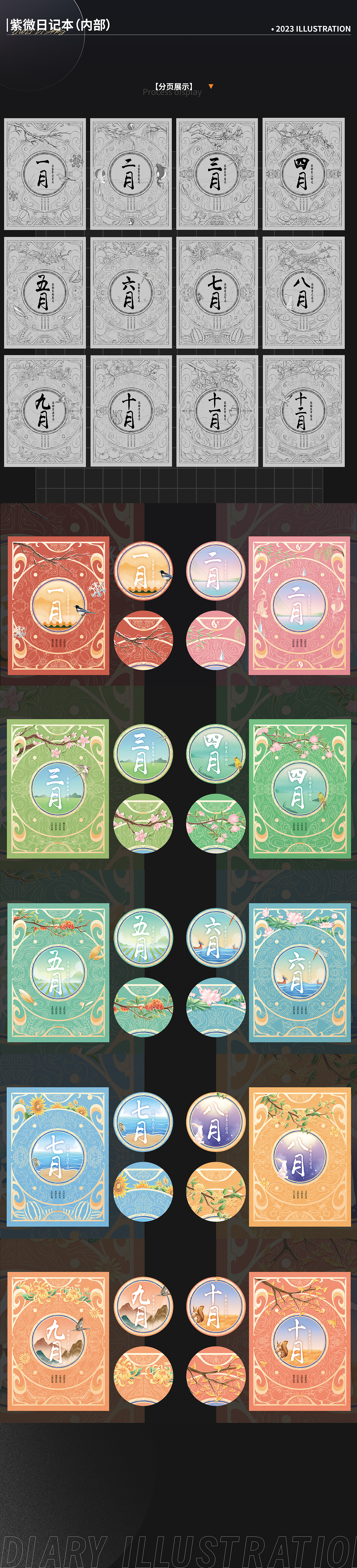 【2023插画作品集】-年度总结（图ZMzU2OTcwMDYw） - 商业插画 - 站酷设计师木木SWANG原创素材 - 站酷ZCOOL