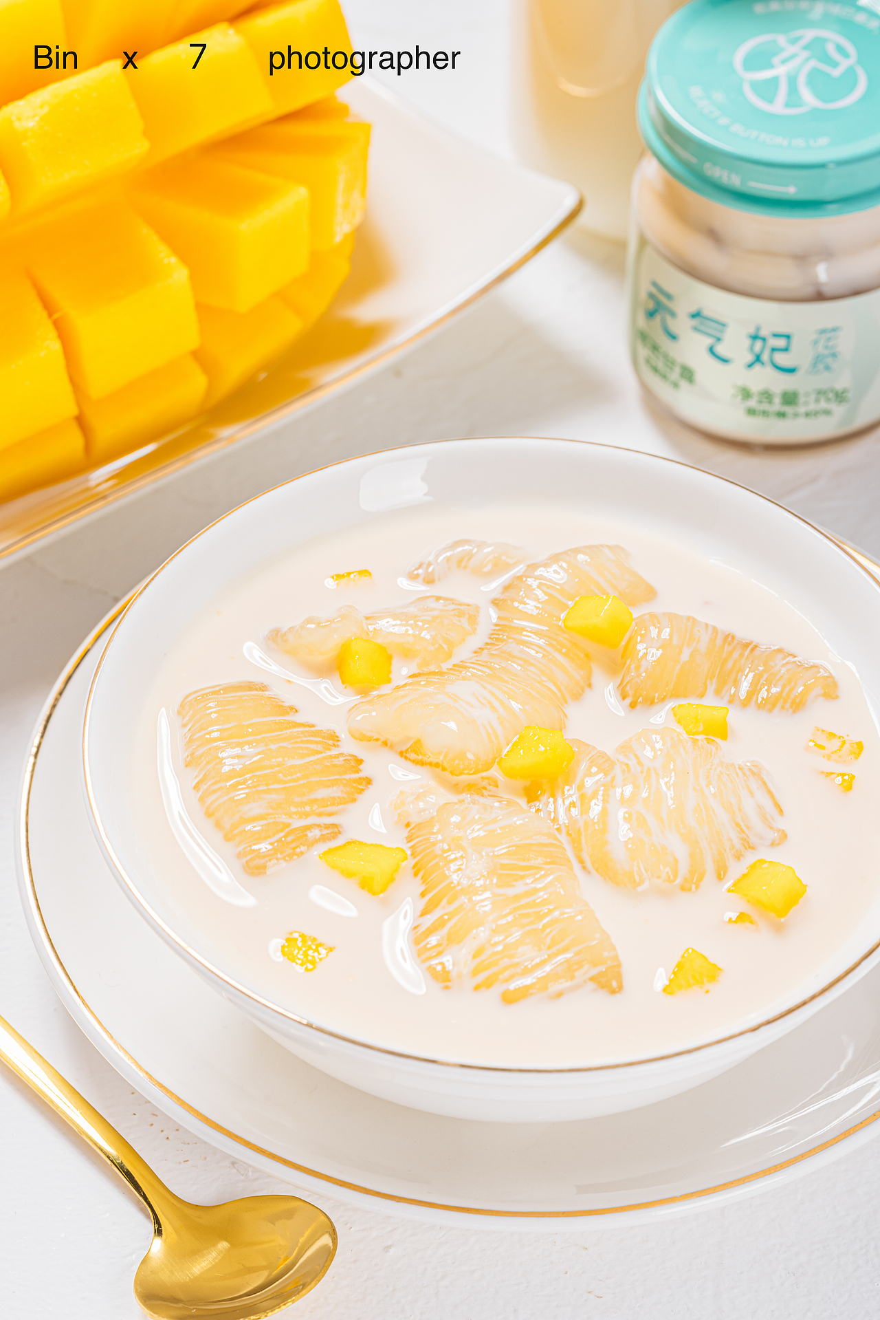 即食花胶产品电商图片海报拍摄 丨 Bin x 7