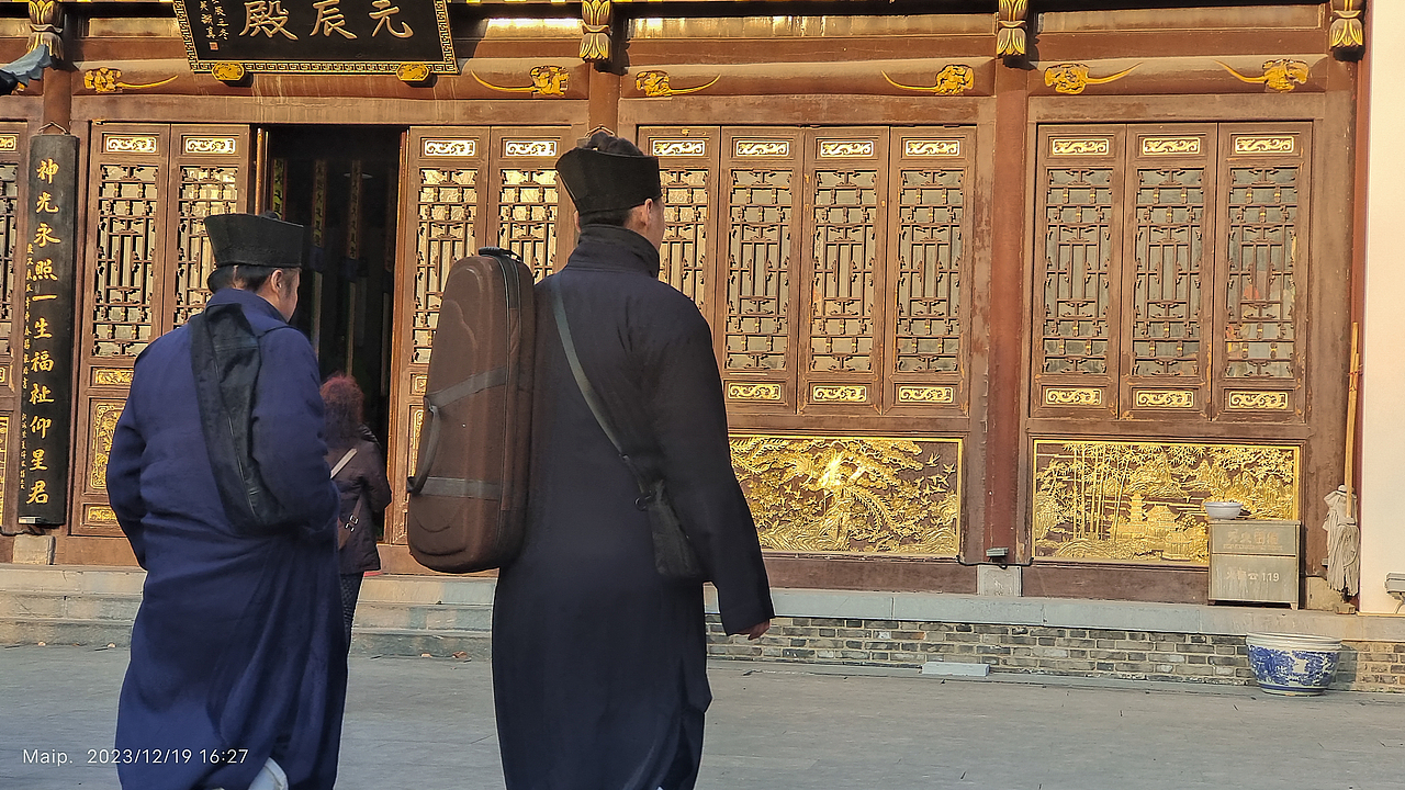 武汉长春观午后