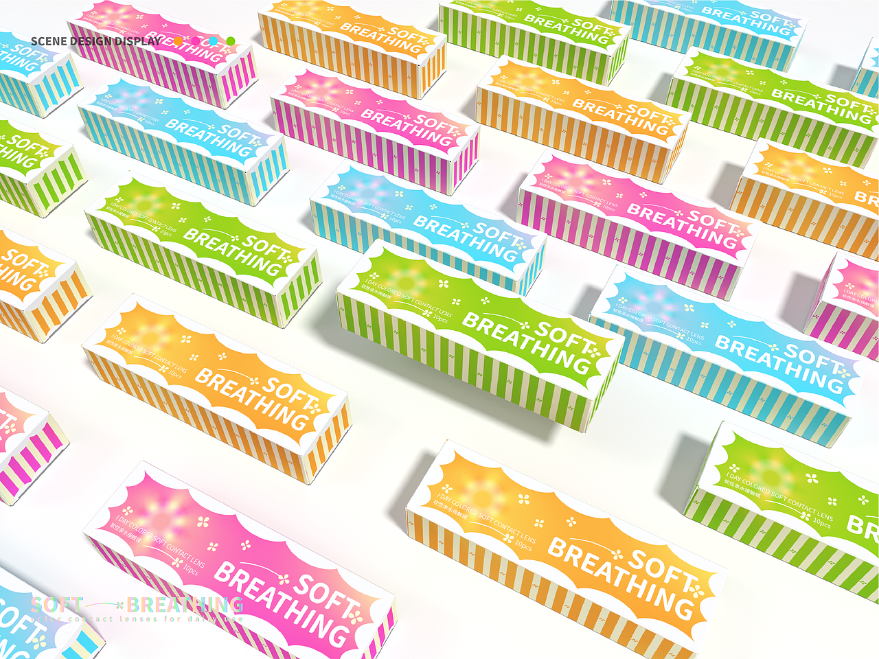SOFT BREATHING美瞳包装设计丨包装设计丨包装丨美瞳（图ZMzcwODM3Mzk2） - 包装 - 站酷设计师kracc6y原创素材 - 站酷ZCOOL